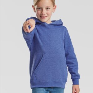 Fruit of the Loom Kids Classic Hooded Sweat - kinder hoodie bedrukken