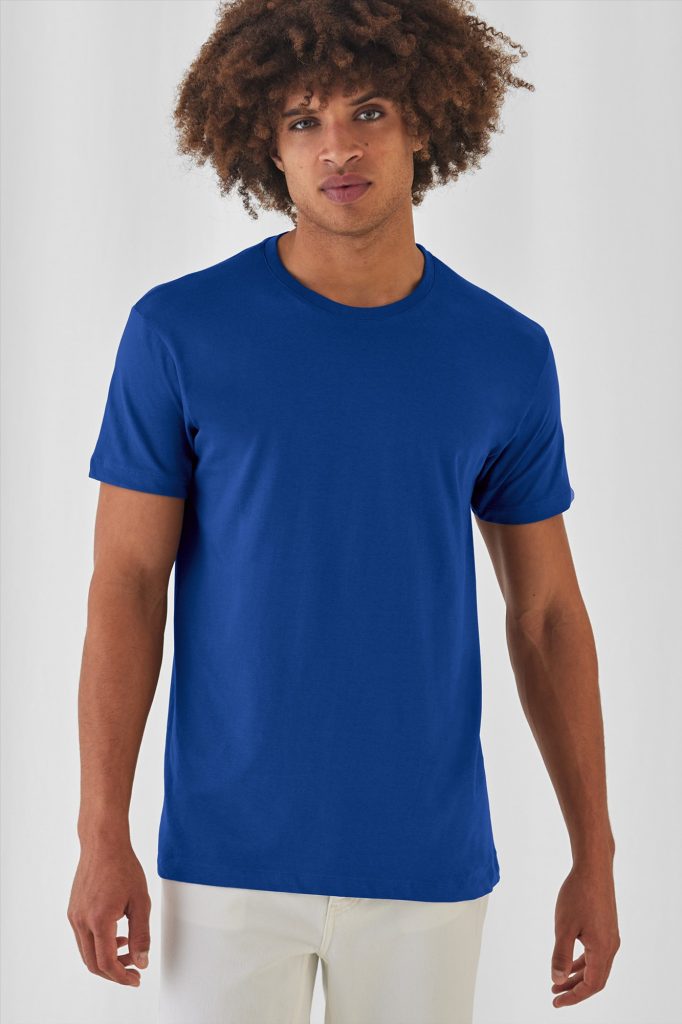 B&C #E150 T-shirt in blauw