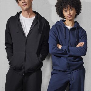 B&C ID.224 Zip Hood 50/50 – vest bedrukken