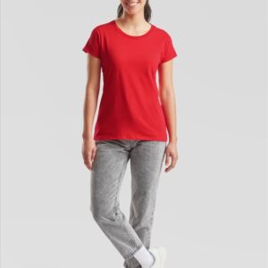 Fruit of the Loom Lady-Fit Original T – T-shirt bedrukken