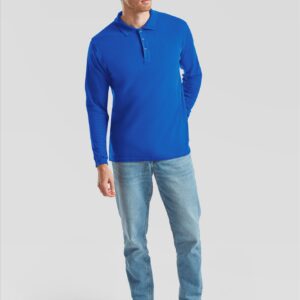 Fruit of the Loom Premium Polo Longsleeve – polo bedrukken