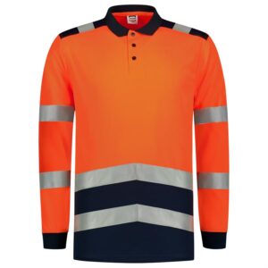 Tricorp 203008 – Poloshirt High Vis Bicolor Lange Mouw