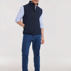 Russell Men Softshell Gilet – bodywarmer bedrukken