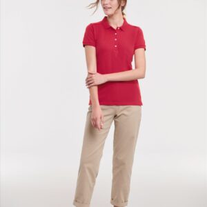 Russell Ladies Fitted Stretch Polo – polo bedrukken