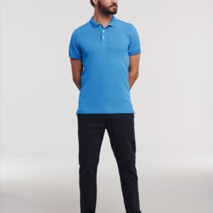 Russell Men Fitted Stretch Polo – polo bedrukken