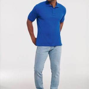 Russell Hardwearing Polycotton Polo – polo bedrukken