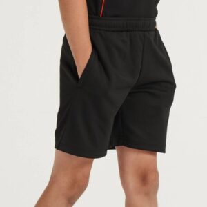 KIDS' KNITTED SHORTS WITH ZIPPED POCKETS – kinder sportbroek bedrukken