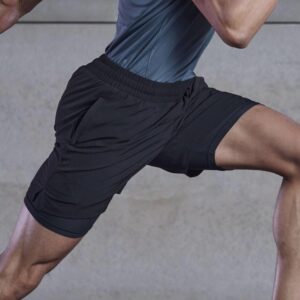 MEN'S DOUBLE LAYER SPORT SHORTS – sportbroek kopen